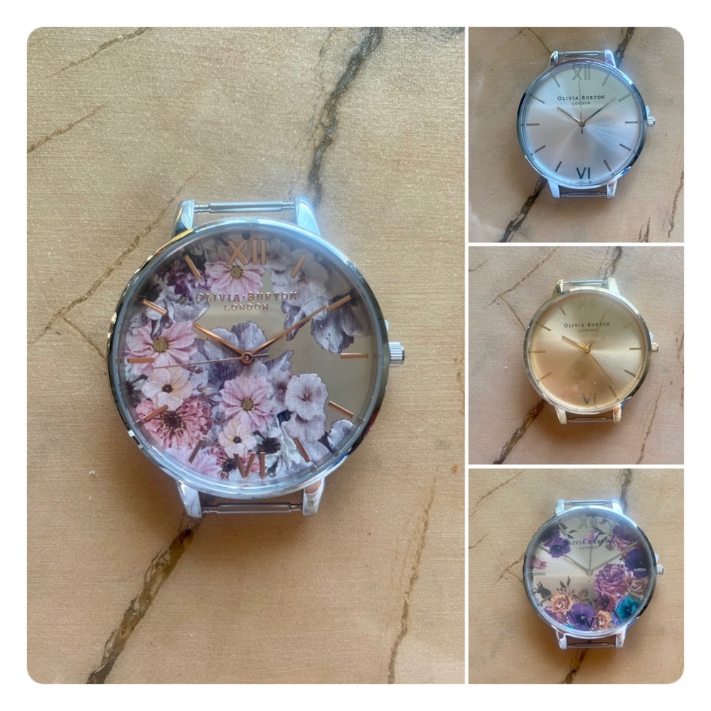 Olivia Burton 38 mm Silver n Gold
